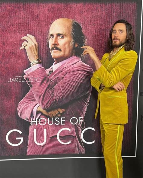 jared leto as paolo gucci|keanu reeves and jared leto.